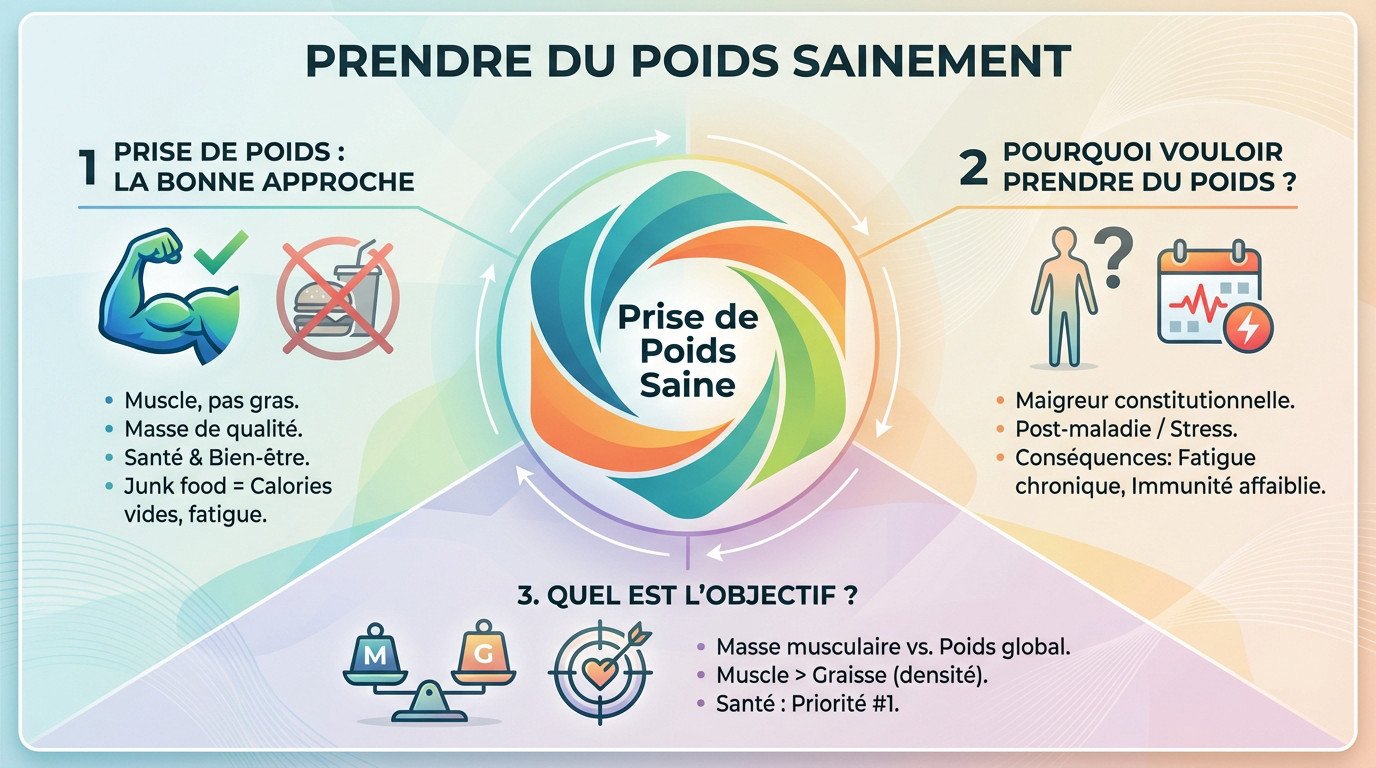 Assiette équilibrée avec avocat, œufs et aliments sains pour une prise de poids saine