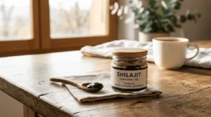 shilajit matin ou soir quand le prendre résine himalayenne pot bois