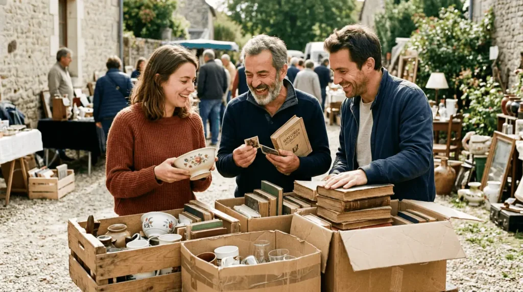 chiner en brocante pour le bien-être et la détente