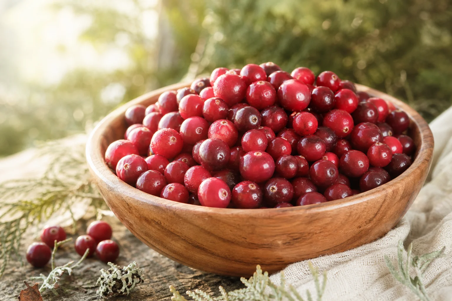 Cranberry les bienfaits d'une baie rouge riche en antioxydants