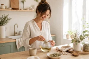 Remède de grand-mère pour maigrir du ventre préparé en cuisine